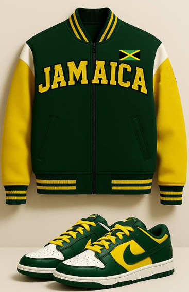 Varsity Jacket Matching Shoes not included