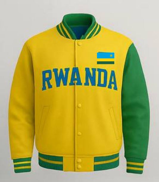Rwanda Varsity Jacket