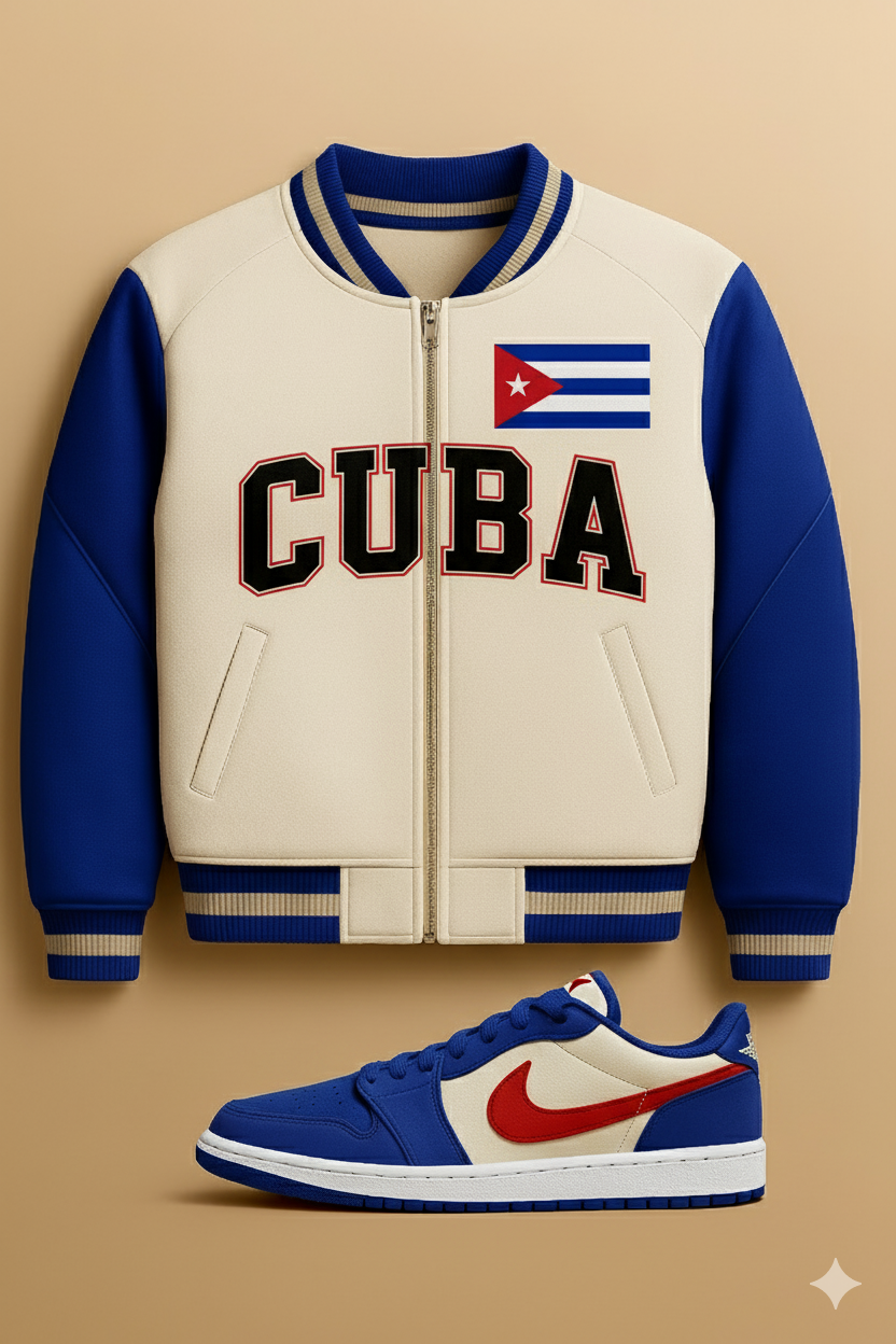 Varsity Jacket Matching Shoes not included