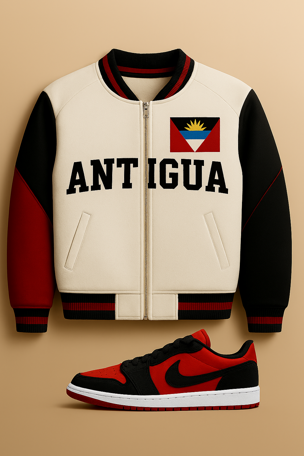 Varsity Jacket Matching Shoes not included