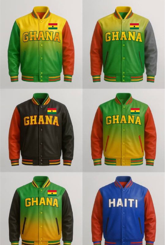 Ghana Varsity Jackets