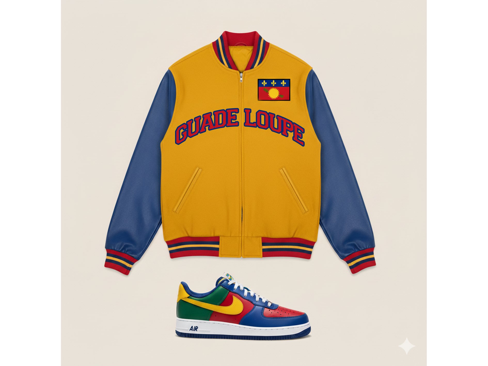 Varsity Jacket Matching Shoes not included