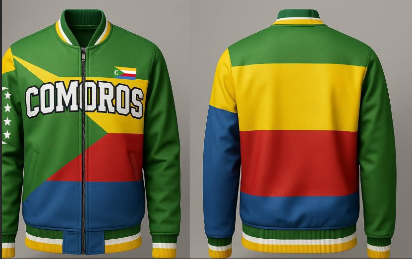 Comoros Varsity Jacket