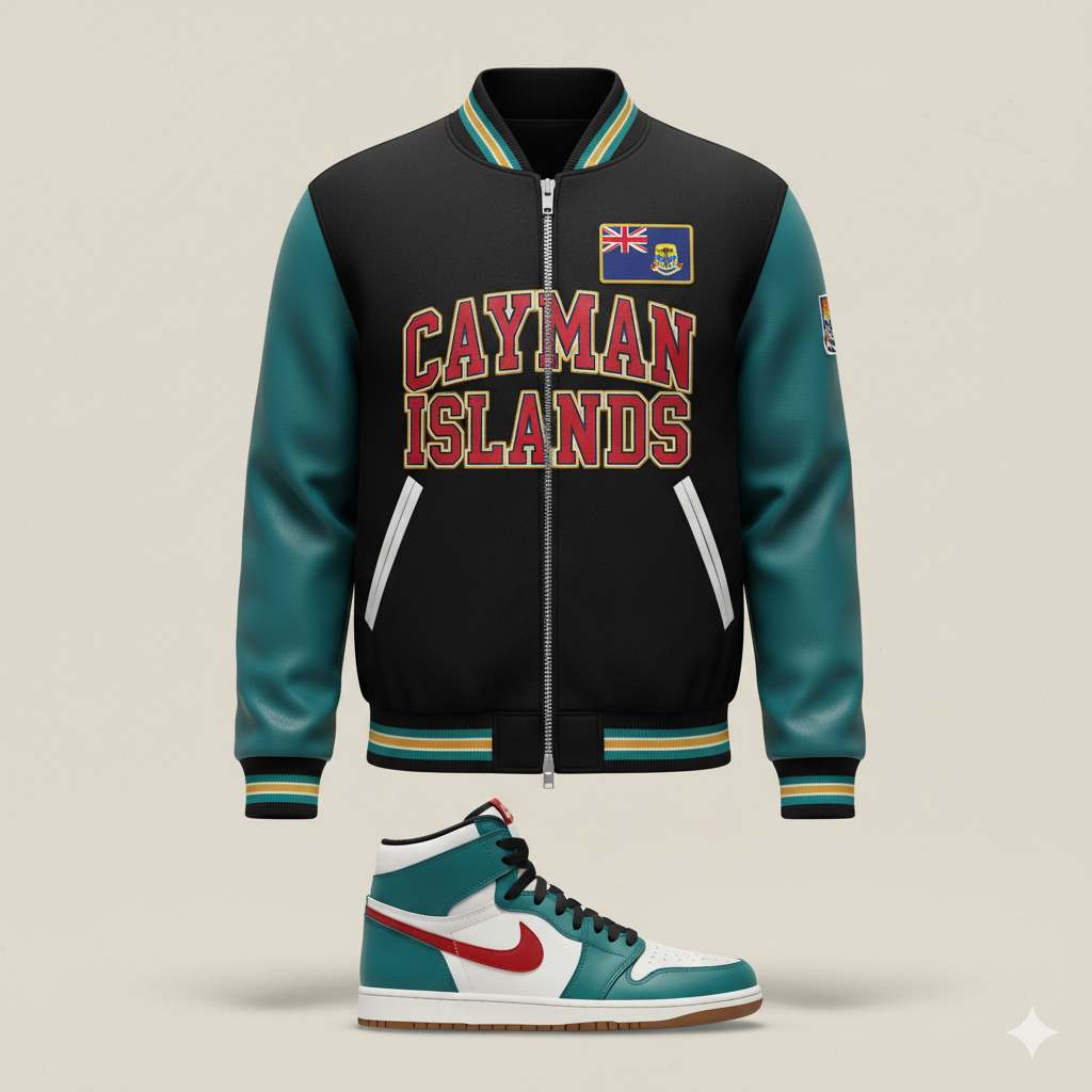 Varsity Jacket Matching Shoes not included