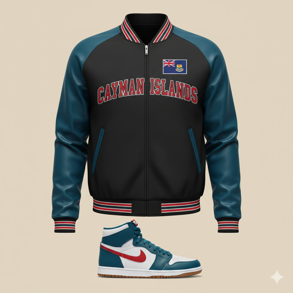 Varsity Jacket Matching Shoes not included