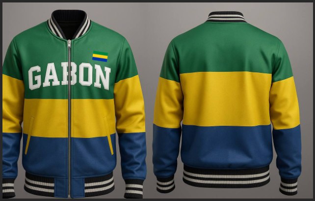 Gabon Varsity Jacket