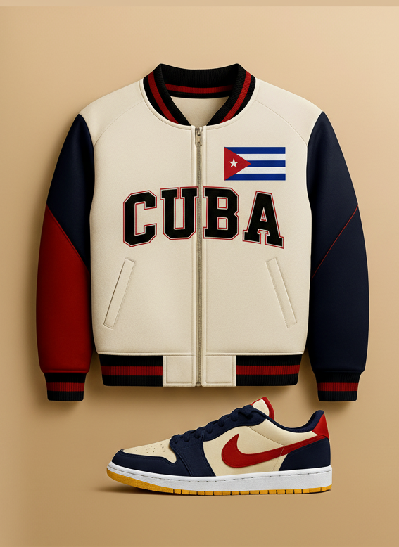 Varsity Jacket Matching Shoes not included