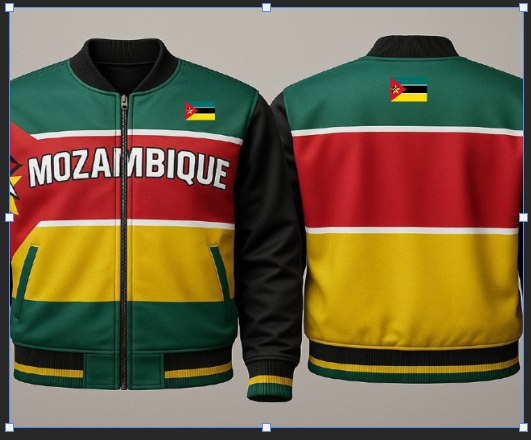Mozambique Varsity Jacket