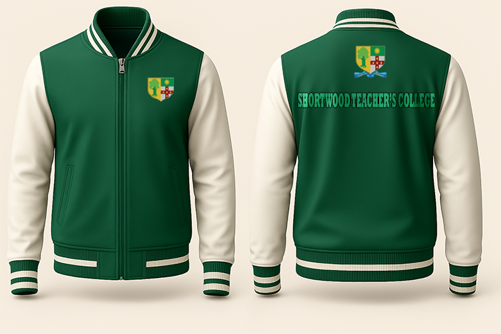 Jamaica School Shortwood Varsity Jacket 18