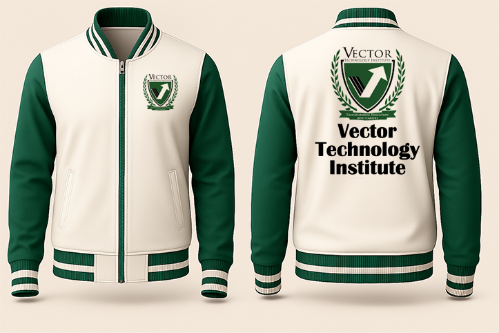 Jamaica School Vector Varsity Jacket 25