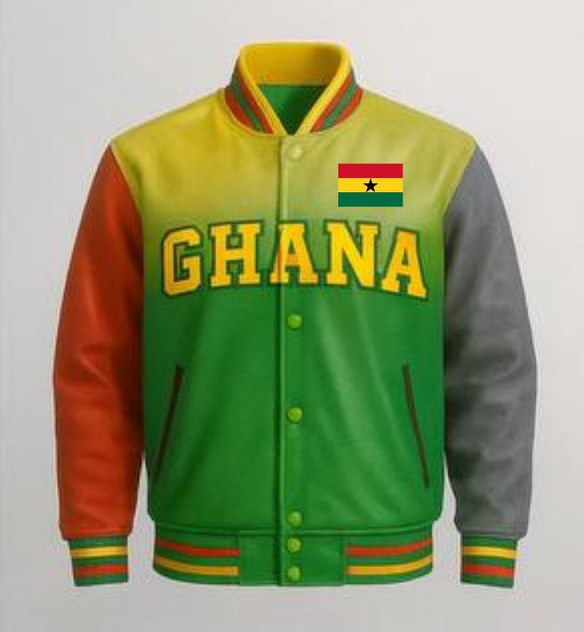 Ghana Varsity Jacket