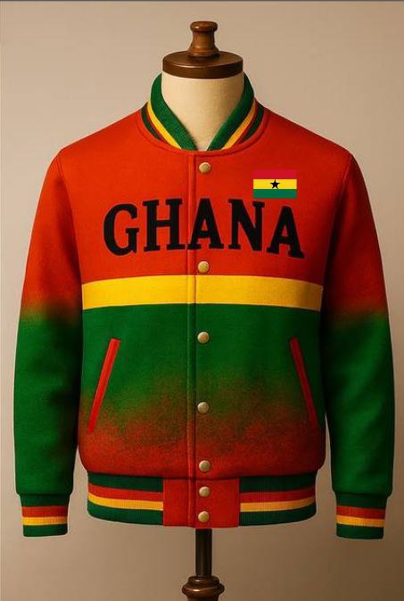 Ghana  Varsity Jacket