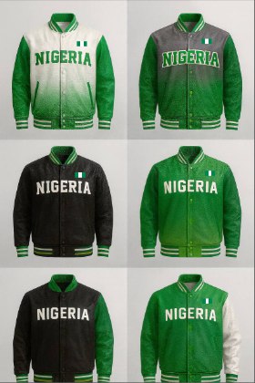 Nigeria Varsity Jacket