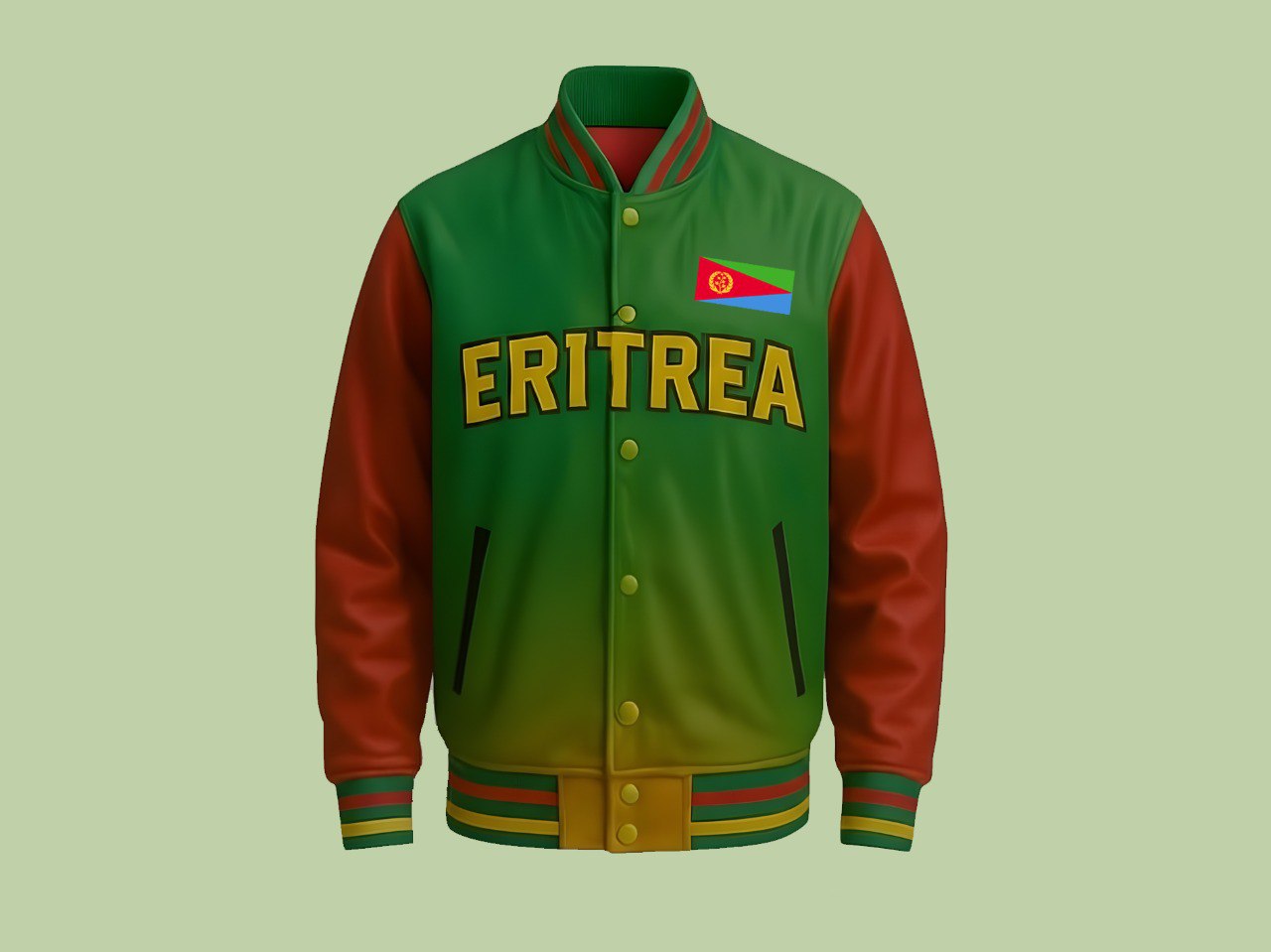 Eritrea Varsity Jacket
