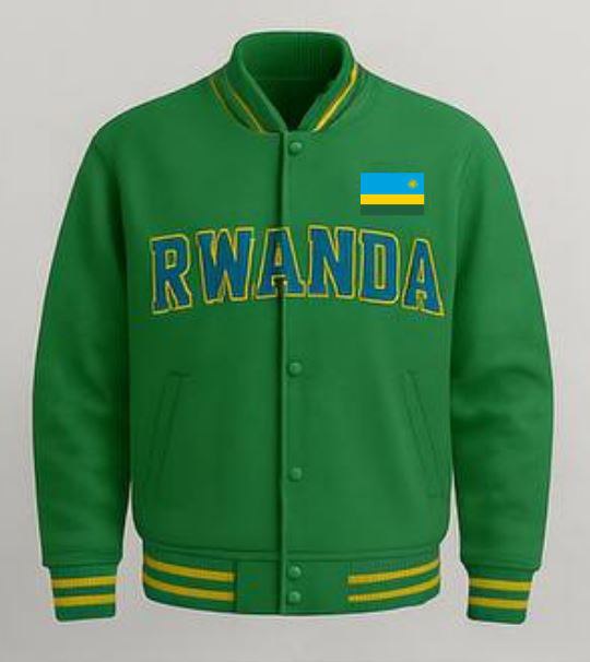 Rwanda Varsity Jacket