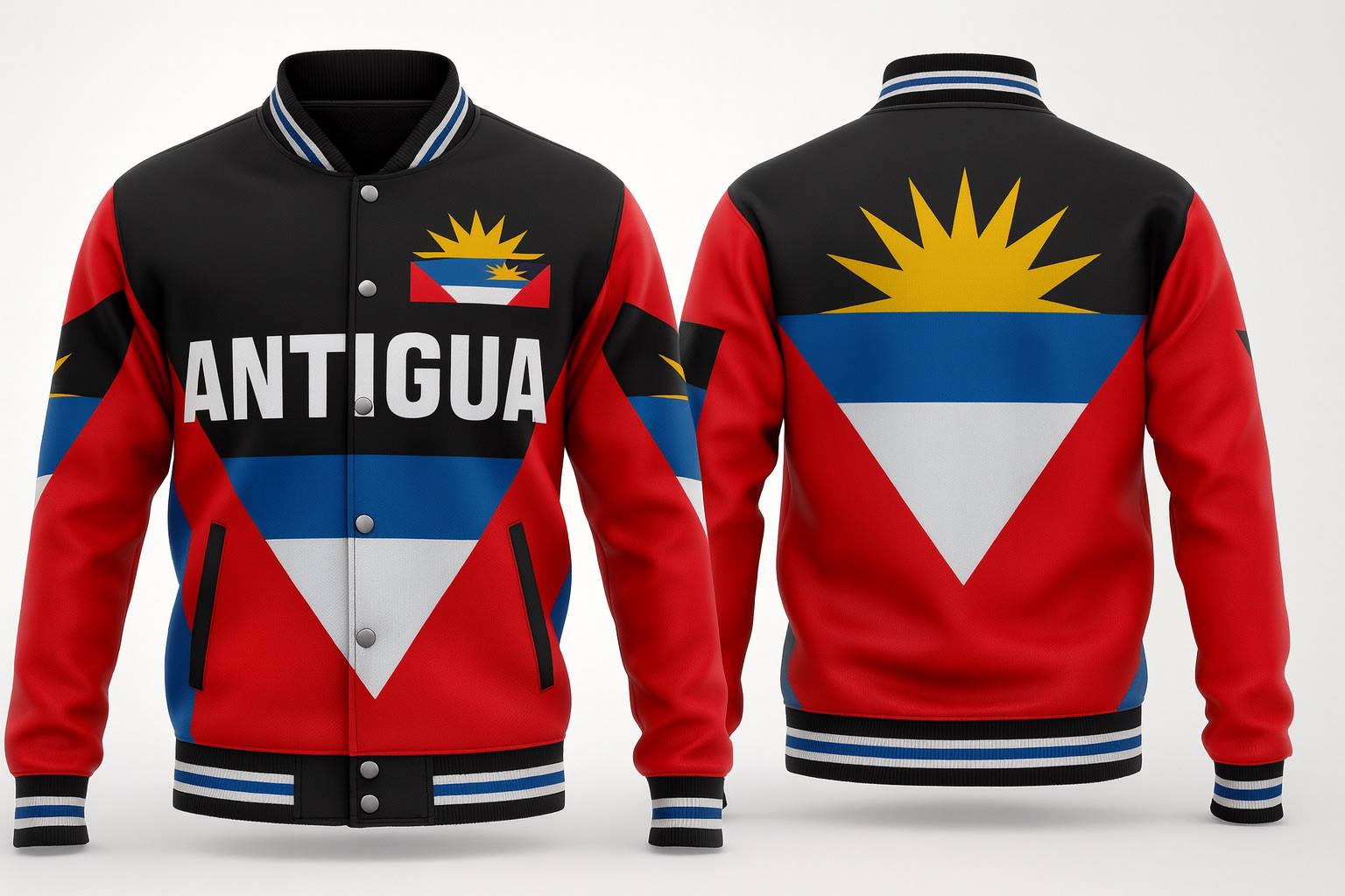 Antigua Varsity Jacket - Design 10