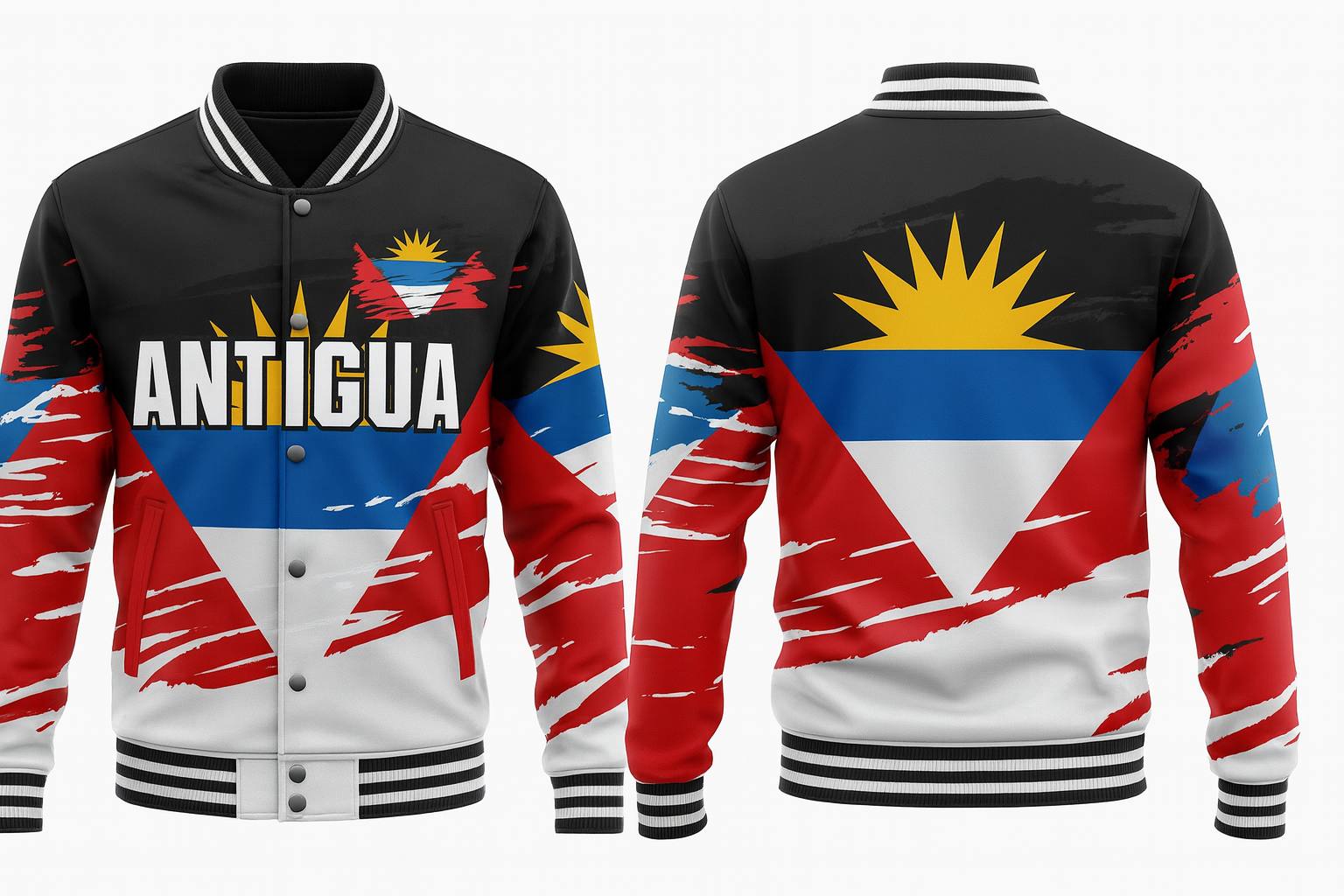 Antigua Varsity Jacket Design 11