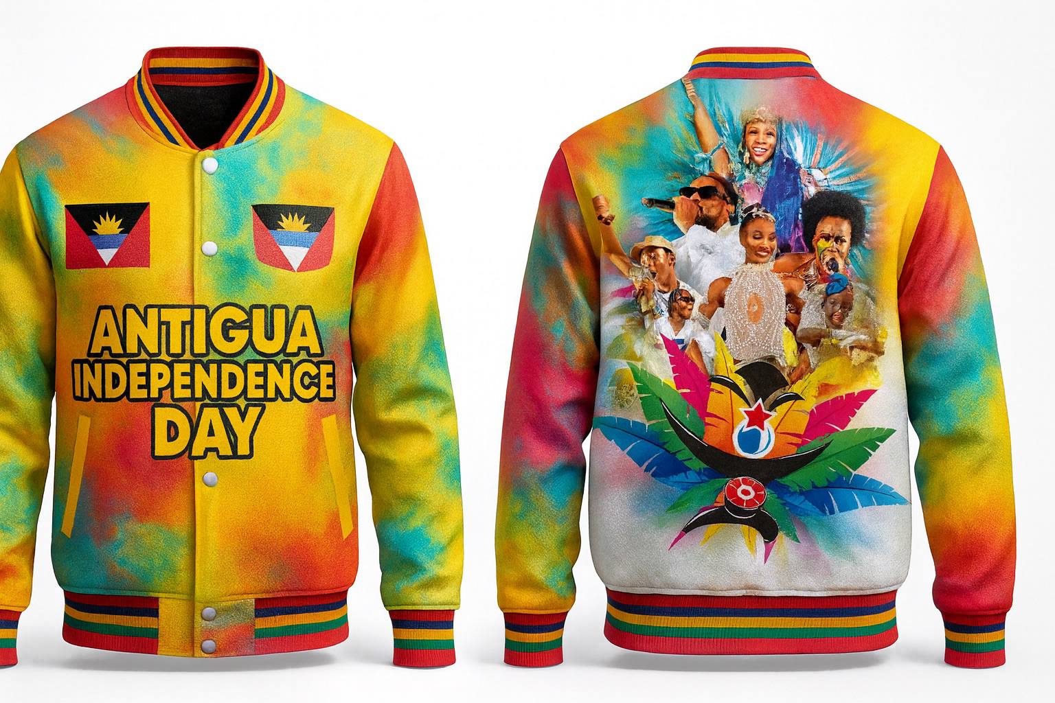 Antigua Varsity Jacket - Design 356