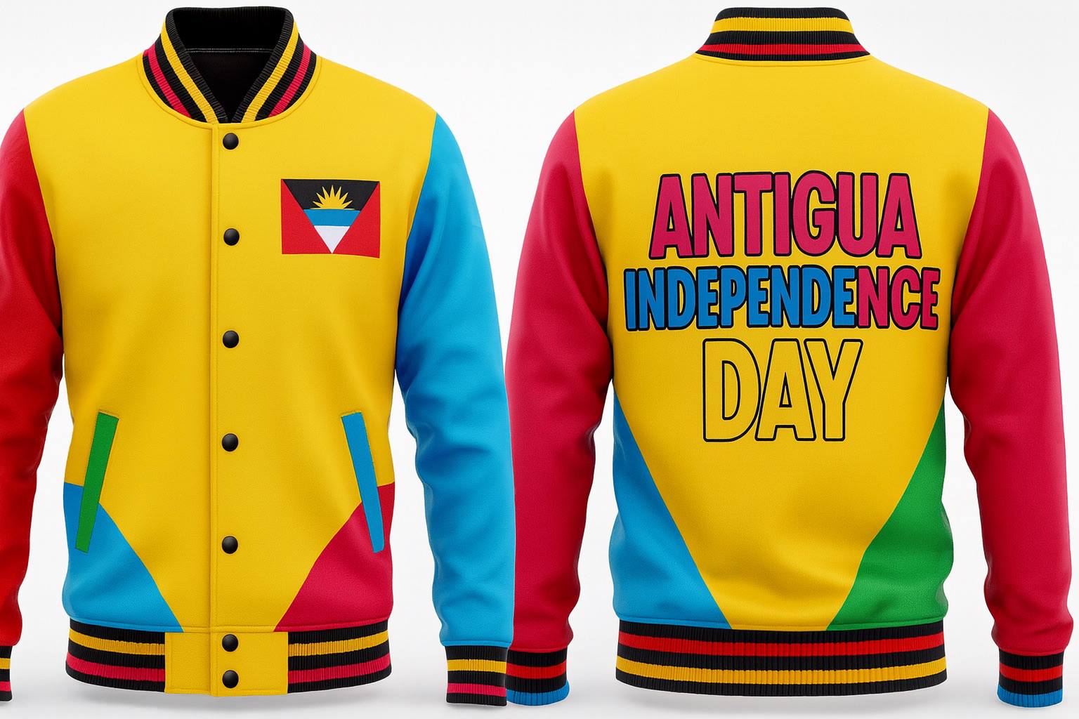 Antigua Varsity Jacket-Independence day