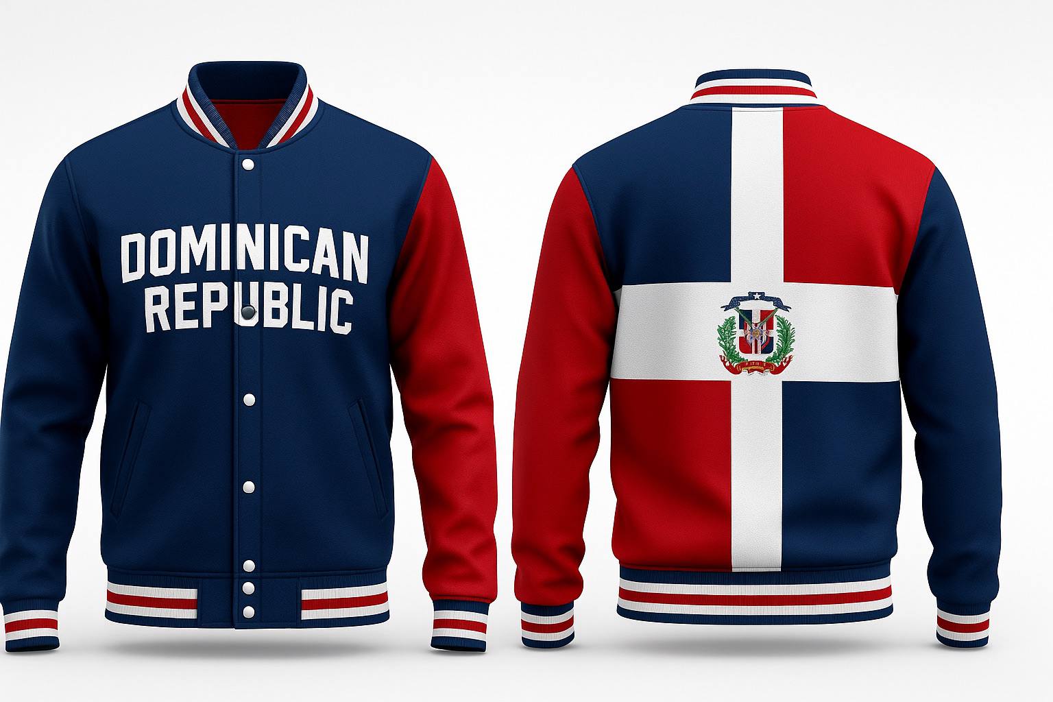 Dominican Republic Varsity Jacket - Design 151