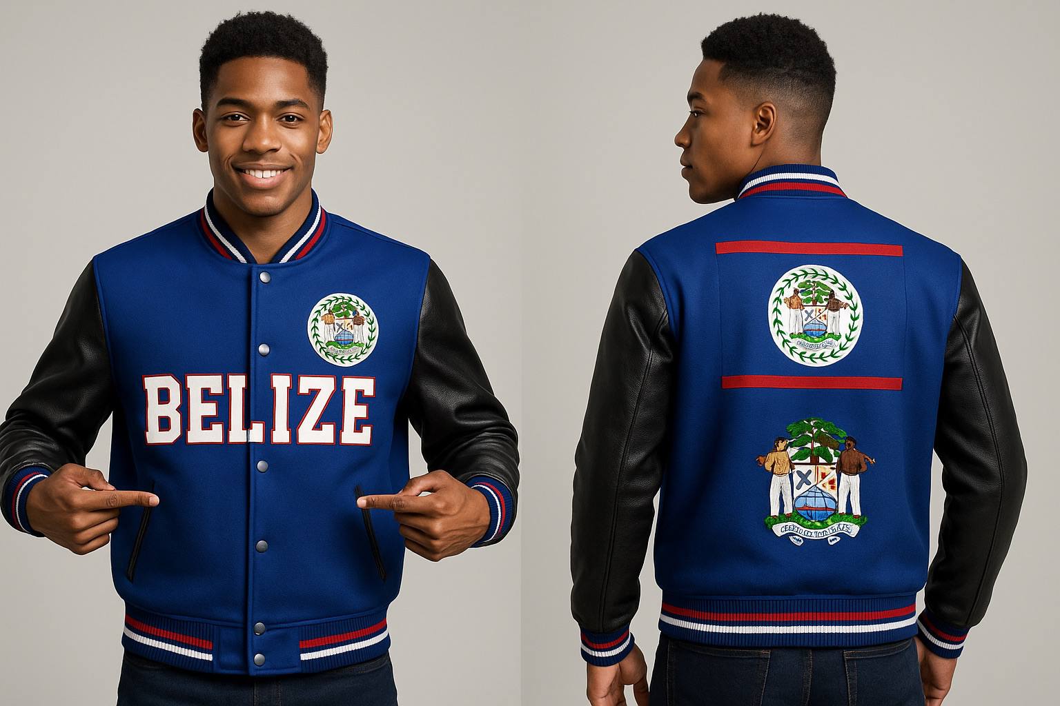 Belize Varsity Jackets