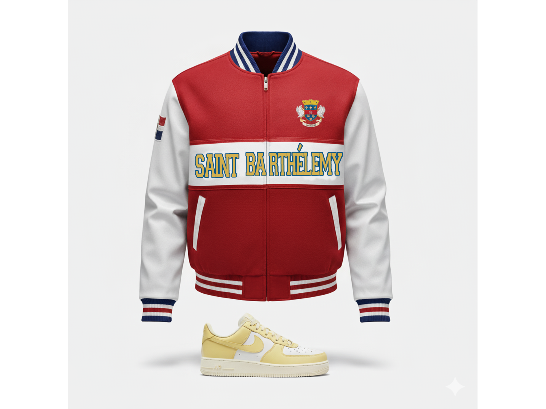 Varsity Jacket Matching Shoes not included